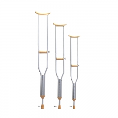 Kryckor i aluminium under armarna